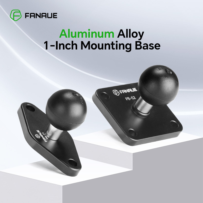 Ram Tablet Accessories - FANAUE 1 Inch Ball Adapter Aluminum