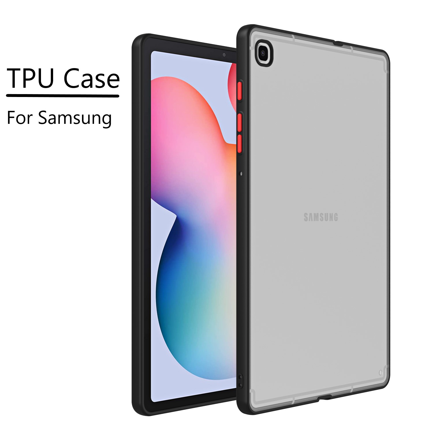 Samsung Tablet A9 Accessories - TPU Soft Back Case For Samsung