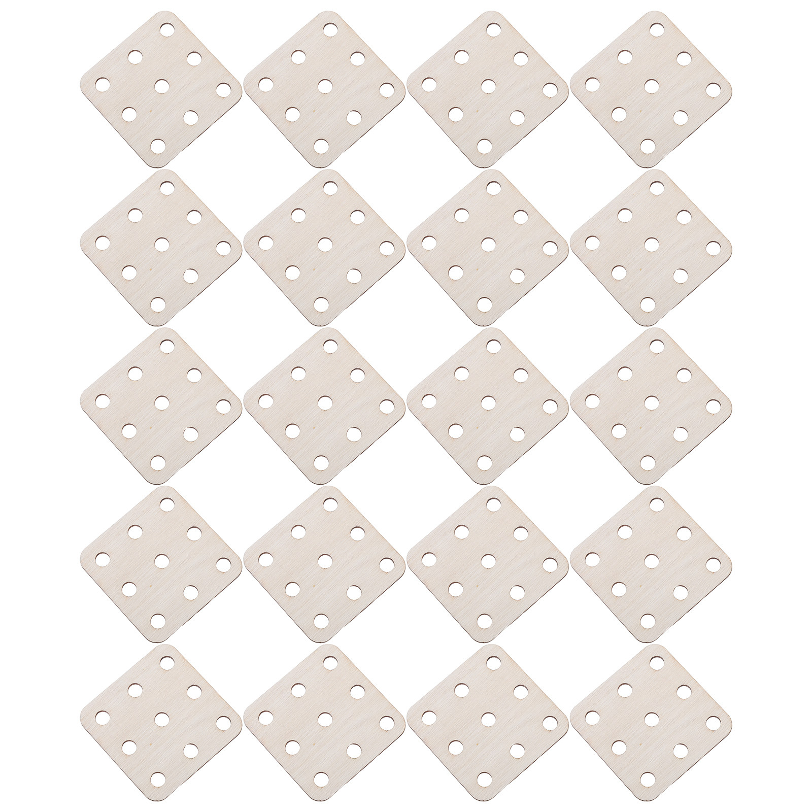 48pcs Wood Tablet Weaving Card - Tablet Weaving Accessories 评论和价格