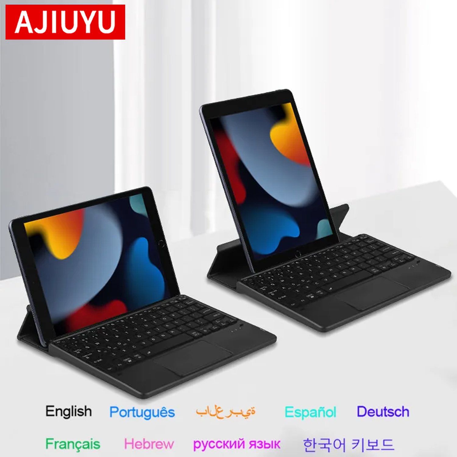 AJIUYU Folding Bluetooth Keybo - Tablet Accessories Kit 评论和价格
