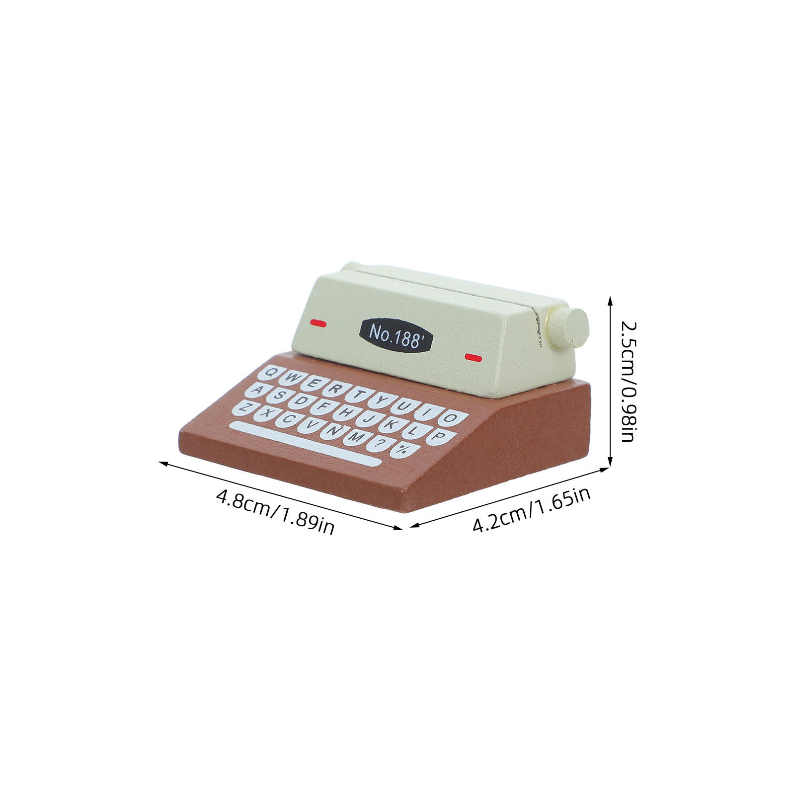 Miniature Typewriter Vintage R - Office Table Accessories Unique 评论和价格