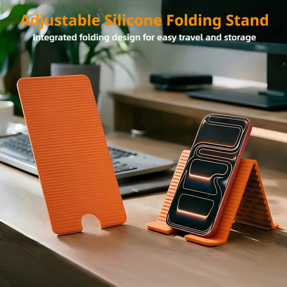 Flexible Foldable Silicone Pho - Tablet Holder Accessories 评论和价格