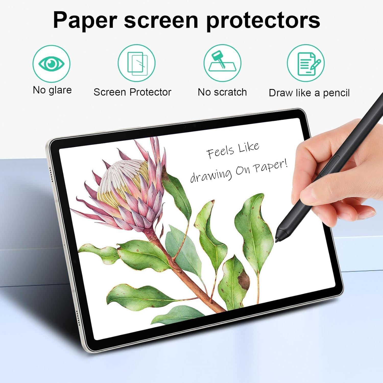 Paper Feel Screen Protector Fi - Tablet Accessories Samsung 评论和价格