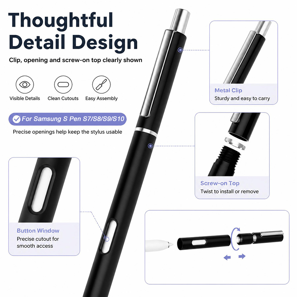 New Pencil Case S Pen For Sams - Tablet Accessories Samsung 评论和价格