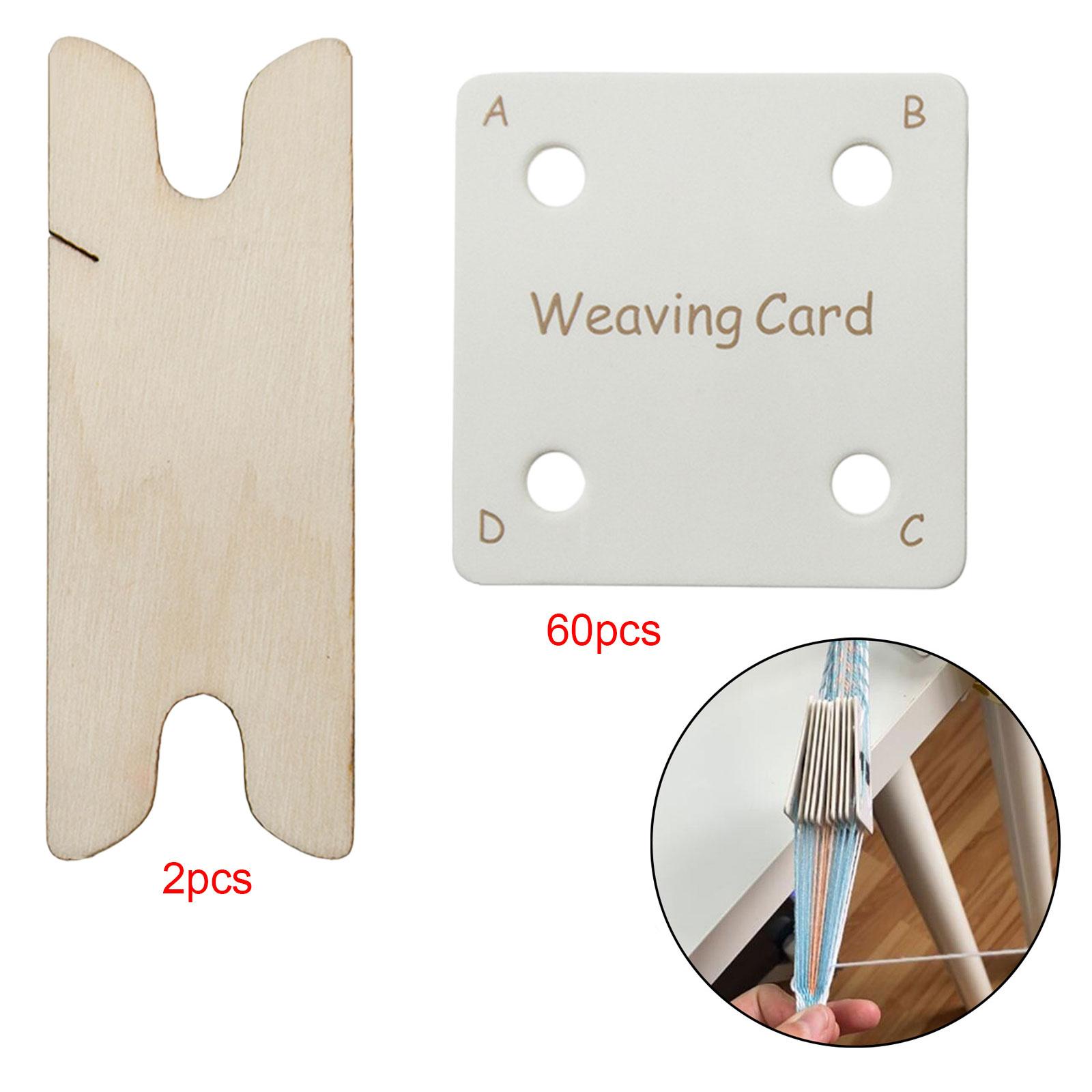 60Pcs Tablet Weaving Card for  - Tablet Weaving Accessories 评论和价格