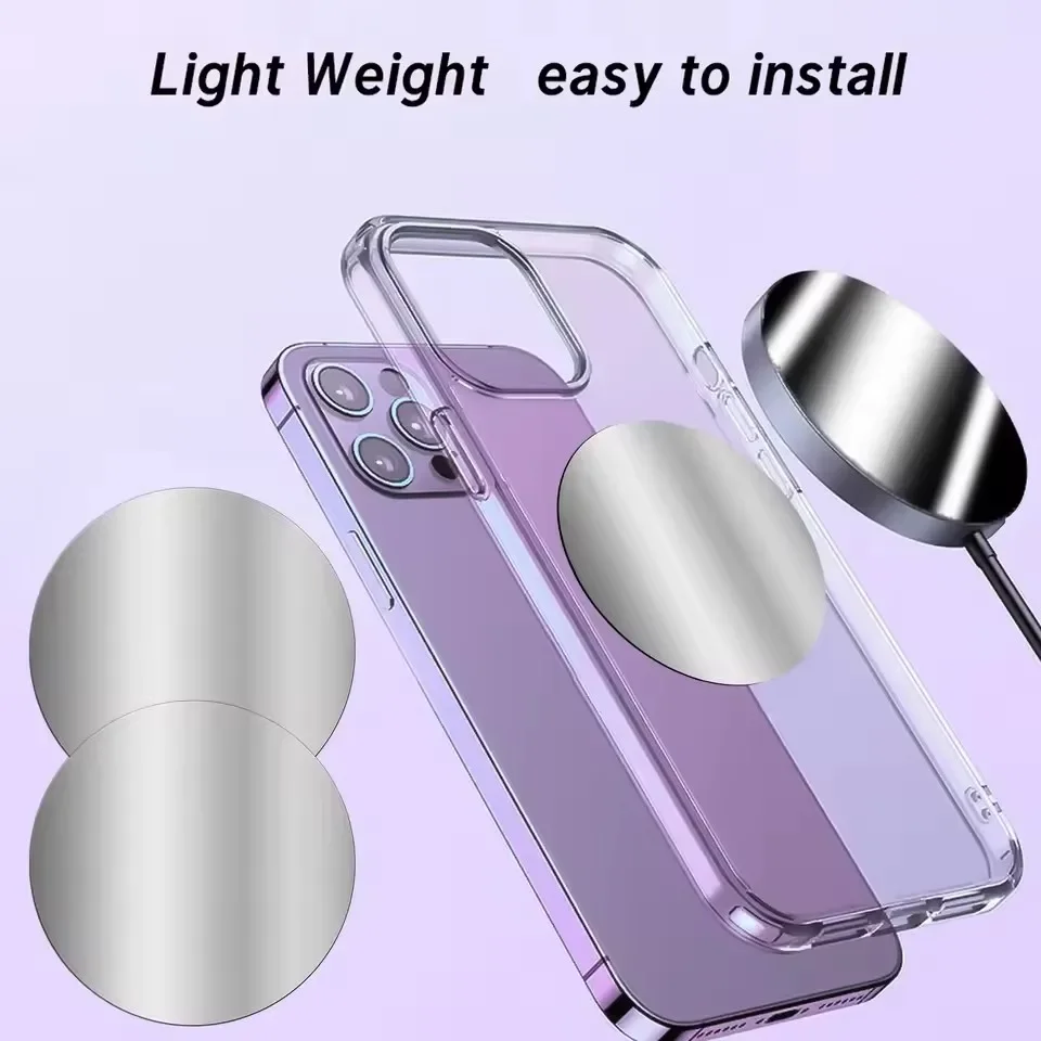 1-5PCS 8CM Magnetic Metal Plat - Tablet Holder Accessories 评论和价格