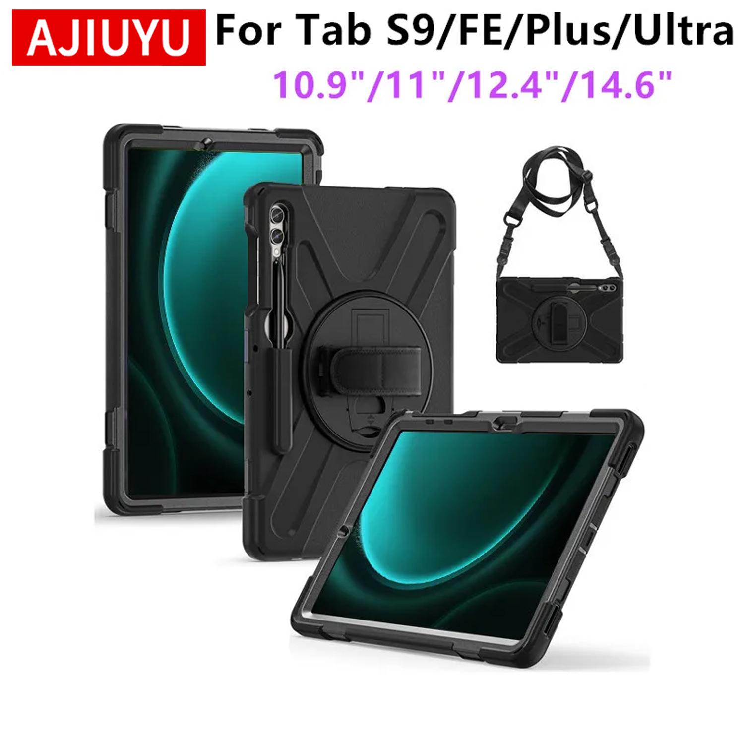 Heavy Duty Shockproof Case For - Samsung Tablet A9 Accessories 评论和价格