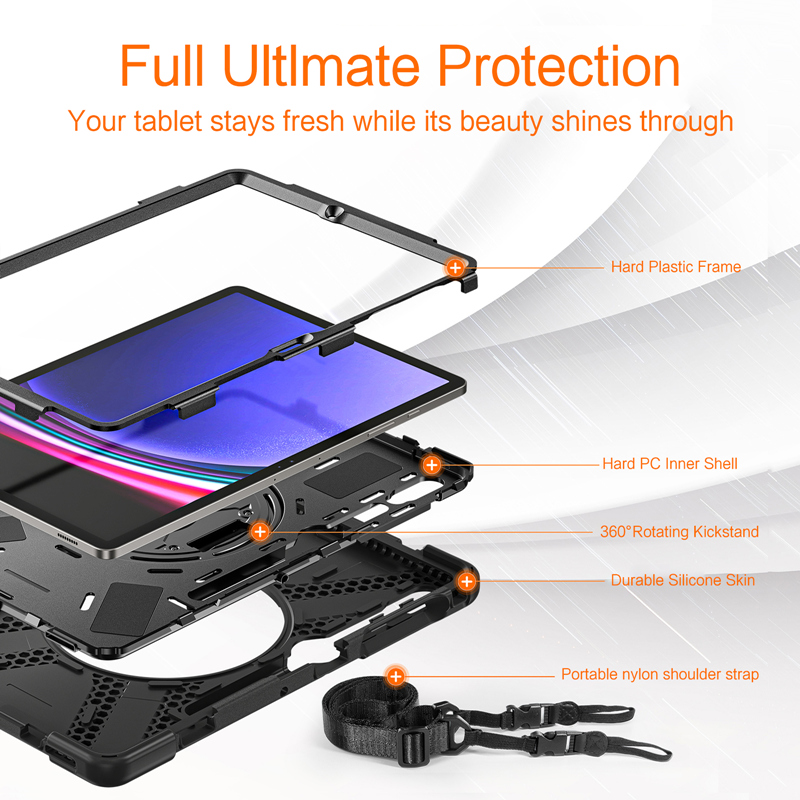 Heavy Duty Shockproof Case For - Samsung Tablet A9 Accessories 评论和价格