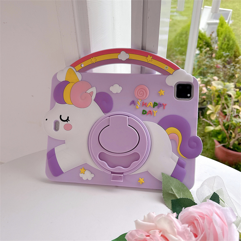 Cartoon Unicorn Kids Stand Tab - Getac Tablet Accessories 评论和价格