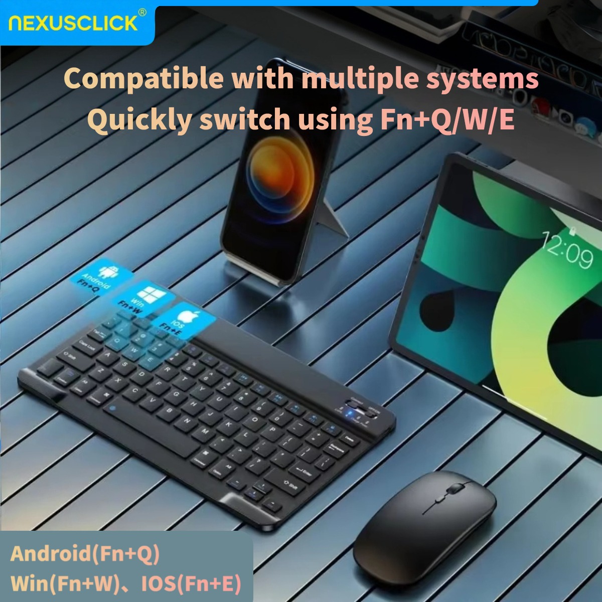 NexusClick Wireless Bluetooth  - Tablet Accessories Kit 评论和价格
