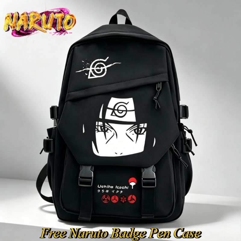 NARUTO Cartoon Backpack Two-di - Laptop Tablet Accessories 评论和价格
